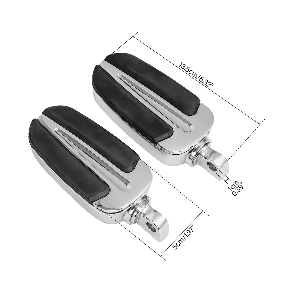 10mm Male Mount Footpeg Pegs for Harley Electra Glide