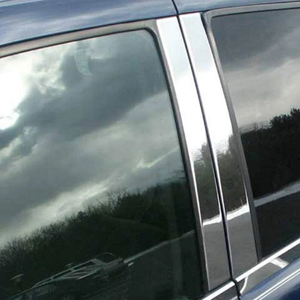 Chrome Pillar Post Trim 4pc for Isuzu Ascender (2003–2008)