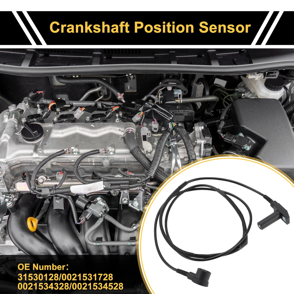 1 Pc Crankshaft Position Sensor No.0021531728 for Mercedes-Benz W140 S420 (1993–1998)