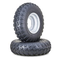 2 Wanda ATV Tires & Wheels 22X7-10 4x156mm PCD 2+3 Offset Silver Wheel