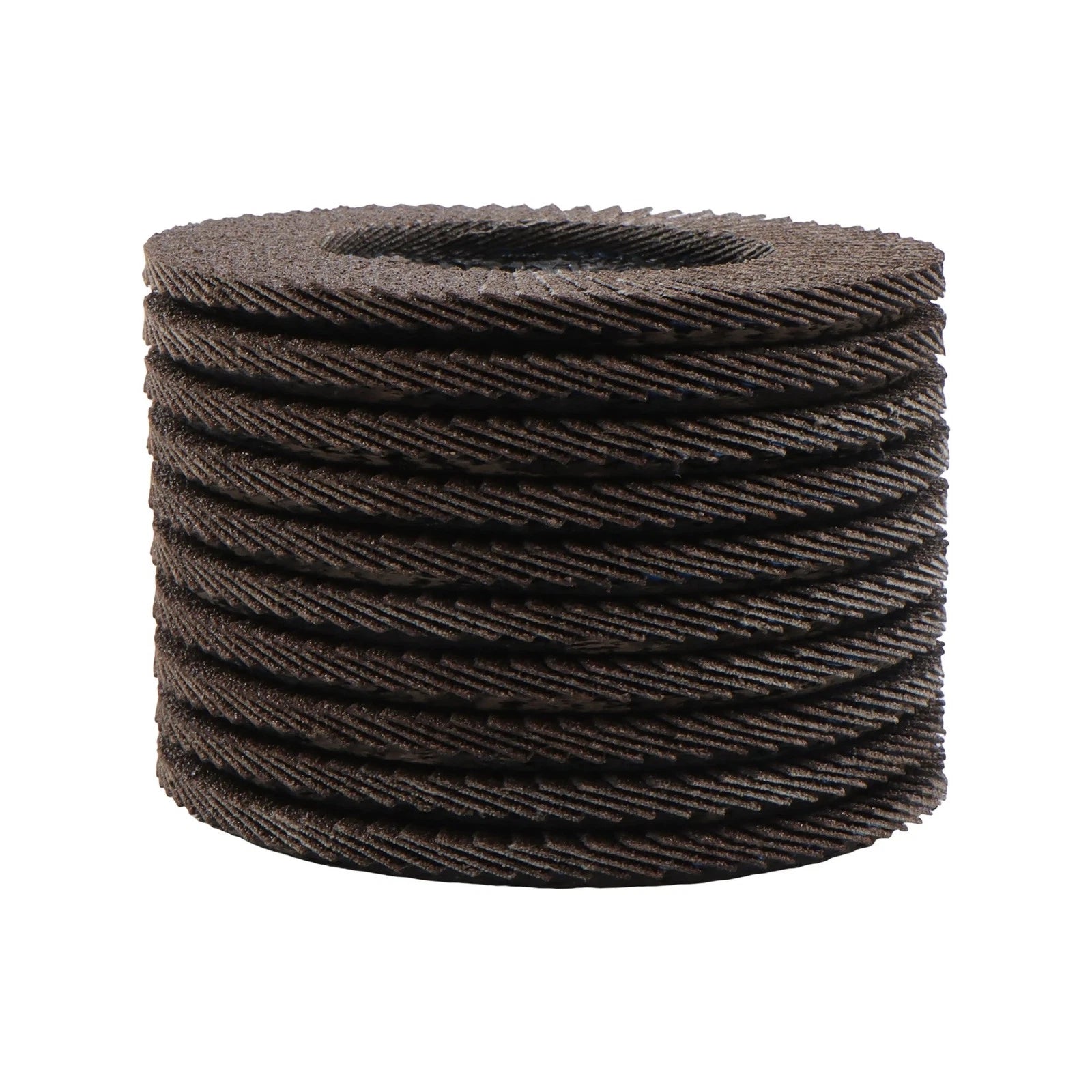 10 Pack Flap Discs 4-1/2" x 7/8" 80 Grit for Grinding