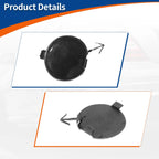 Front Left Tow Hook Cover for Mazda 6 (2003–2005) No.GJ6A50A11C Black