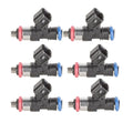 Set of 6 Fuel Injectors for Ford Lincoln Mazda Mercury V6 (StdAsp)