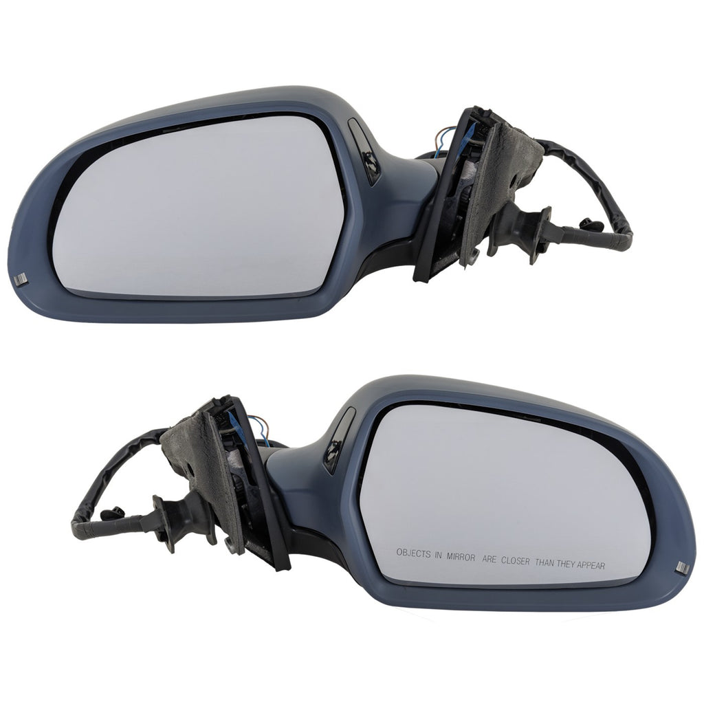 Set of 2 Heated Mirrors for Audi A4 Allroad