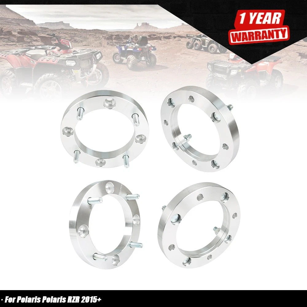 Set of 4 Wheel Spacers for Polaris RZR (2015âPresent)
