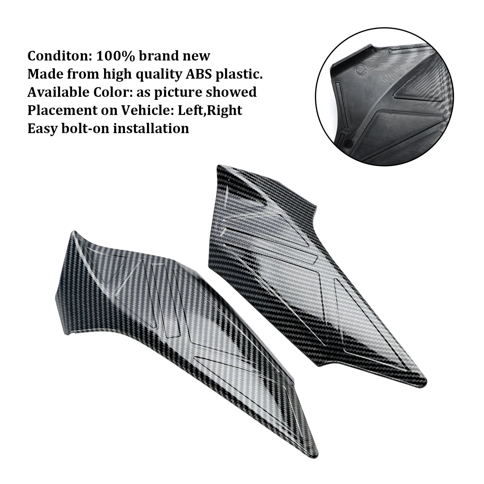Side Frame Panel Guard Protector for BMW R1300GS (2024+) Carbon