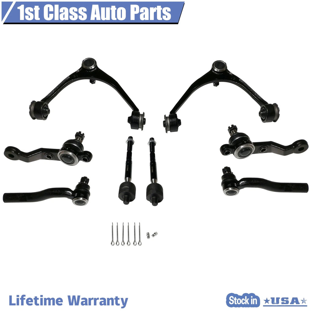 Set of 8 Front Suspension Upper Control Arms Ball Joints for Lexus GS300 GS430 (1998–2005)