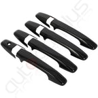 Set of 2 Door Handle Covers for Honda Civic (2006–2011) Glossy Black