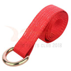 Set of 4 Lasso Straps for Car Hauler Tow Truck Tire Wheel