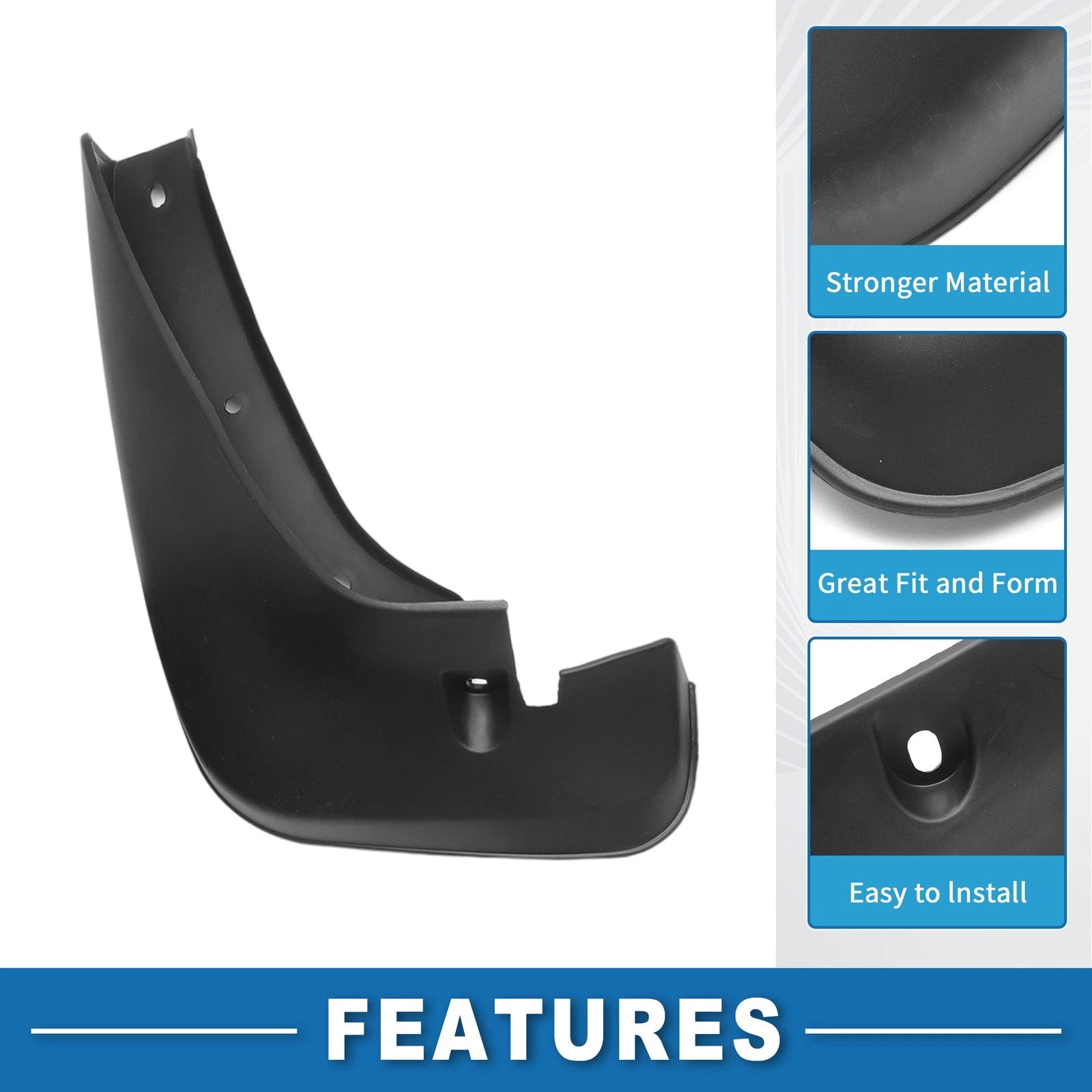 Mud Flap Splash Guard for Toyota Highlander (2001–2007)