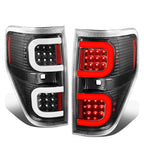 Tron Style LED Bar Tail Brake Light Reverse Lamps for Ford F150 (2009–2014)