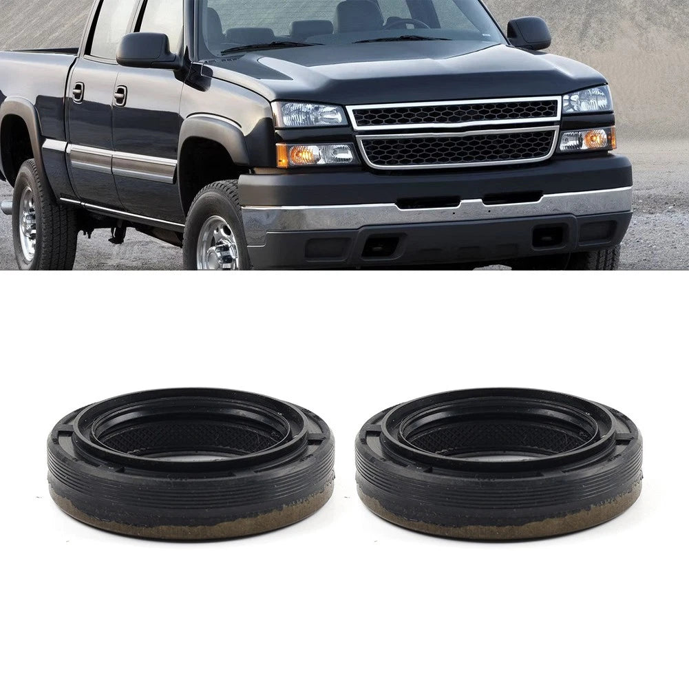 Front Axle Shaft Differential Seal Pair for GMC Hummer H2 Chevrolet