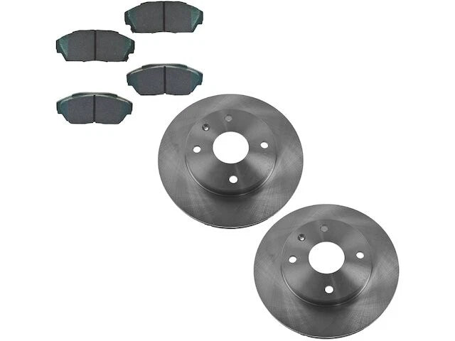 Front Brake Pad and Rotor Kit for Suzuki Reno (2005–2008) VY696QK