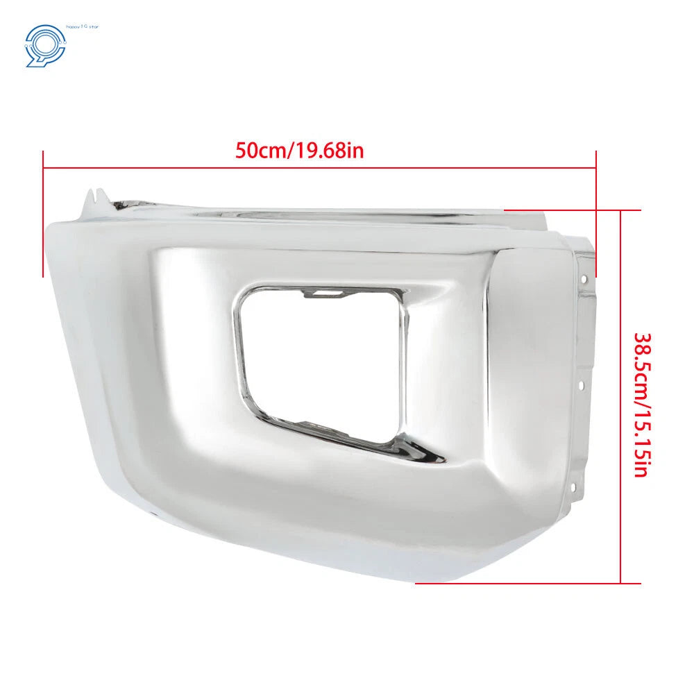 Front Bumper End Cap Chrome for Toyota Tundra (2014-2021)