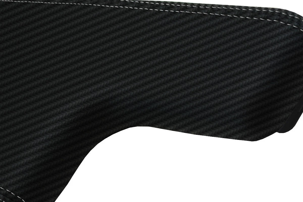 Console Lid with Cupholder Cover for Ford Ranger (2000–2006) Carbon Fiber