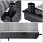 Aluminum Cooling Radiator DPI-2372 for Silverado/Sierra 4.8L 5.3L 6.0L (1999–2007)