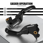 Shorty 2-Finger Brake Clutch Levers for Harley Sportster 1200 (2014–2020)