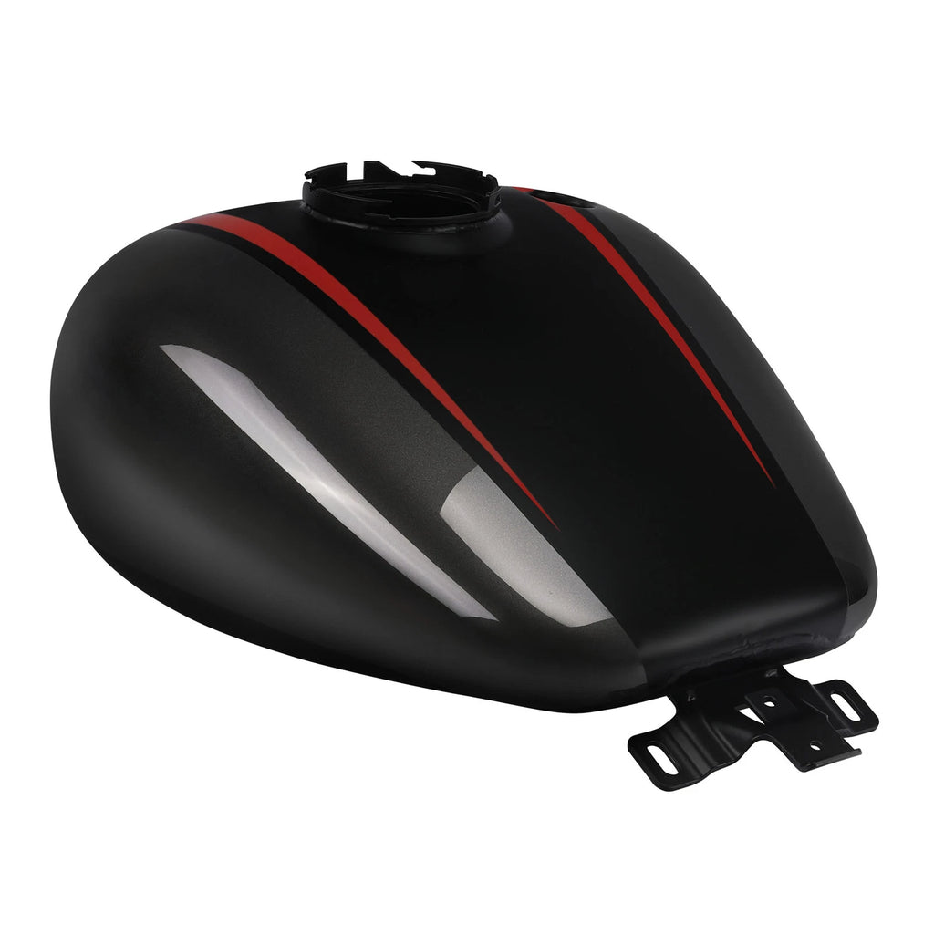 Fuel Gas Tank for Harley Touring CVO (2008–Present) Dark Alloy/Black Denim