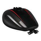 Fuel Gas Tank for Harley Touring CVO (2008–Present) Dark Alloy/Black Denim