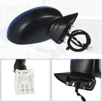 3 Pin Right Side Exterior Door Mirror Assembly Blue for Honda Civic (2022-2023)