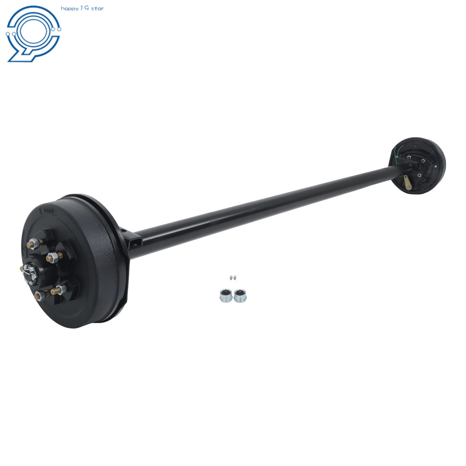 3500lbs Trailer Axle with Electric Brake for 85" Hub Face (70" Spring Center)
