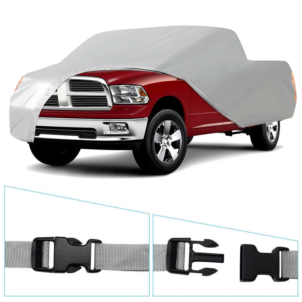 Outdoor Waterproof Pickup Truck Cover for Full-Size Trucks