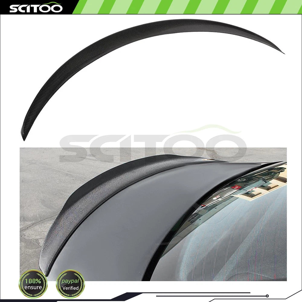 Carbon Fiber Trunk Spoiler Wing for Mercedes W205 C Class (2015–2020)
