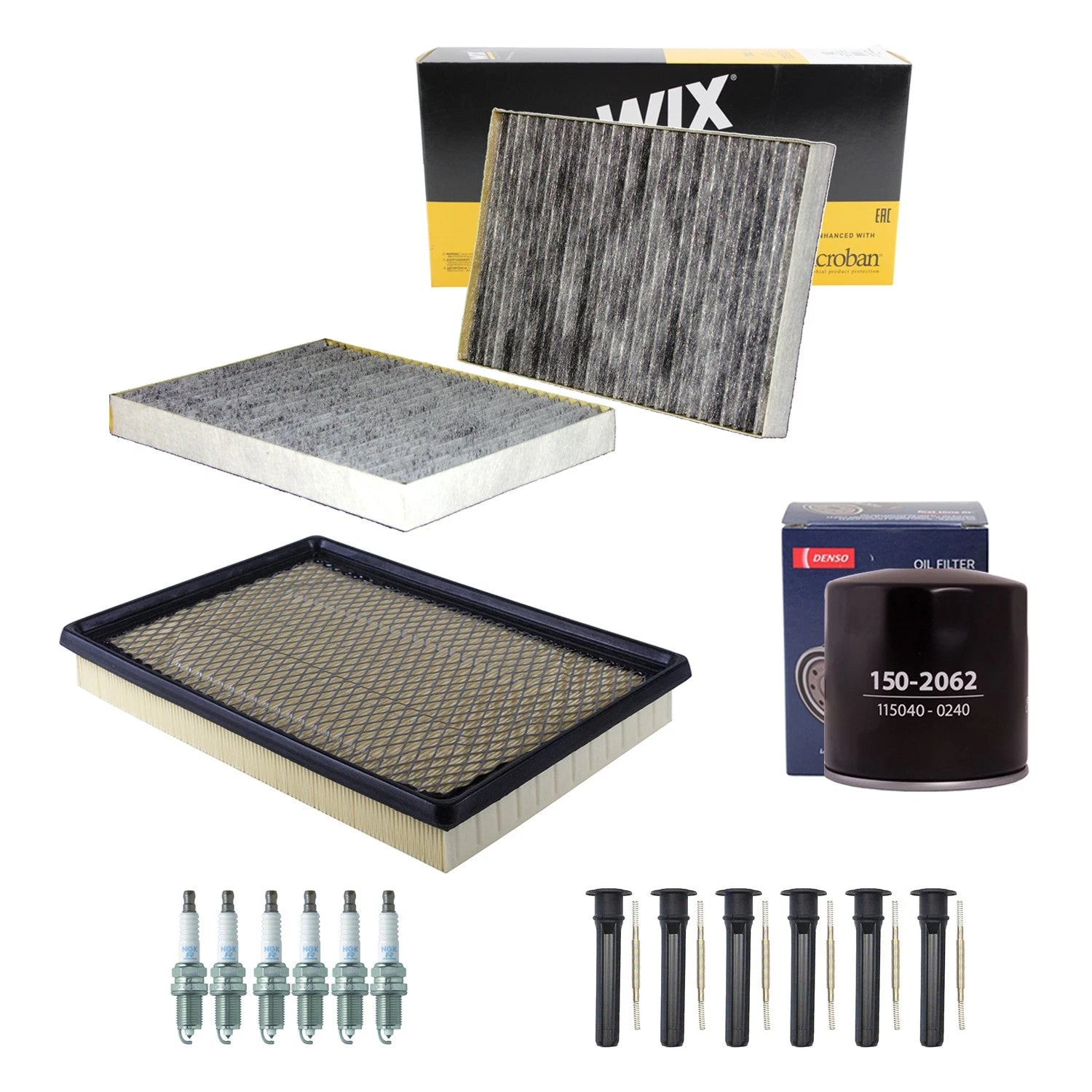Tune Up Kit with 6 NGK Spark Plugs & Boots for Chrysler 300 Magnum (2005–2008)