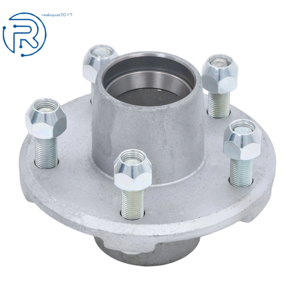 5 Lug 4.5" Bolt Galvanized Trailer Hub for 2000 lbs Axle (2000-2023)
