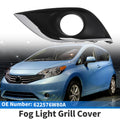 Front Left Fog Light Grill No. 622576W80A for Nissan Versa (2015–2018)