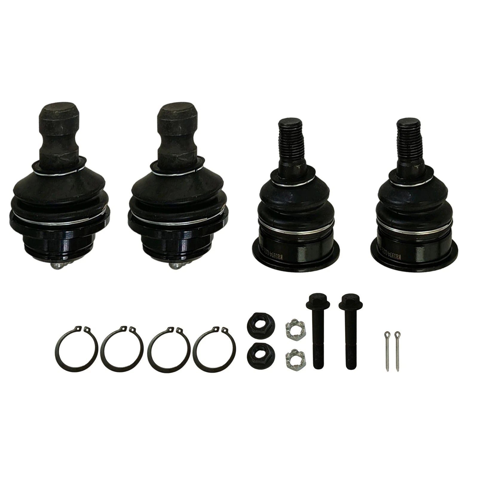Set of 4 Front Upper Lower Ball Joints for Nissan Xterra Frontier (2005–2018) K80647 K80660