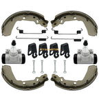Front Brake Wheel Cylinders & Shoes Kit for Suzuki King Quad 300 (1991–2001)