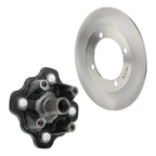 Front Wheel Hub & Brake Disc Rotor for Suzuki Eiger 400, Vinson 500 (2002–2007)