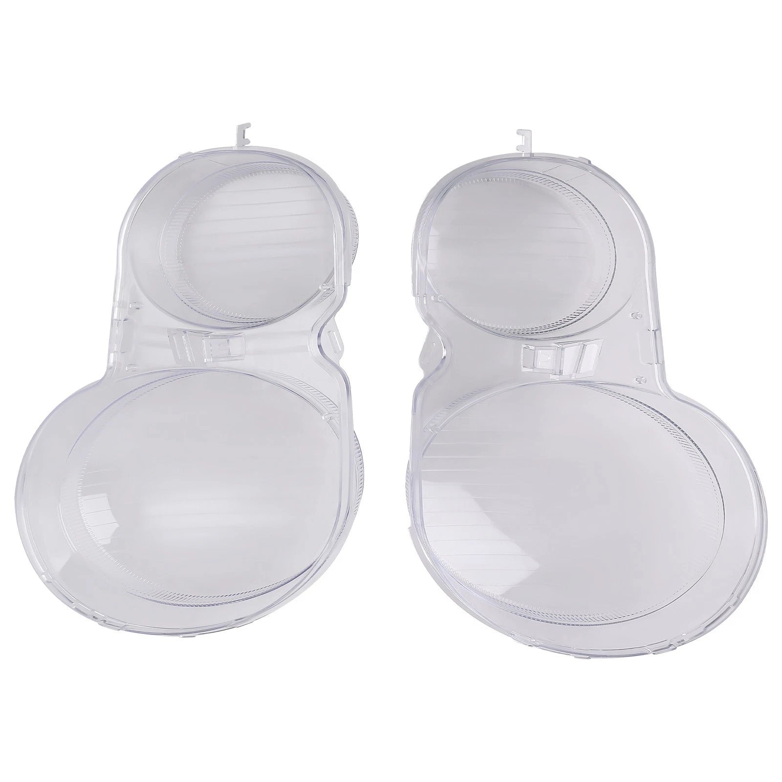 Left & Right Headlight Lens Cover for Mercedes-Benz W210 (1996–2002) A2108204961