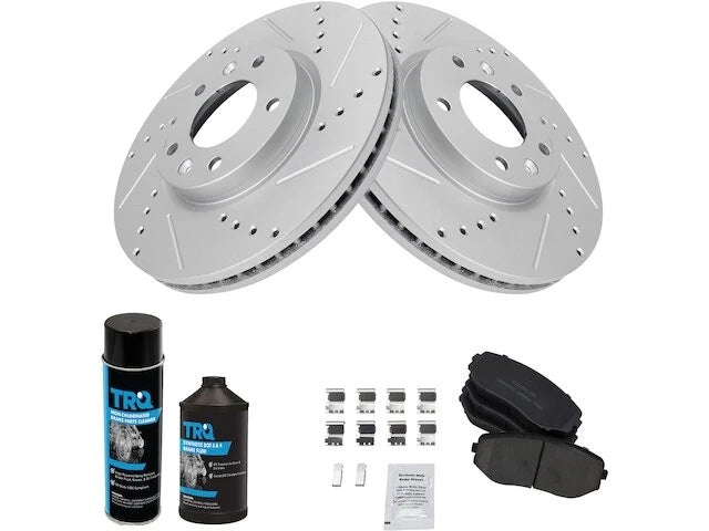 Front Brake Pad and Rotor Kit for Mazda CX-7 (2007–2012) RY582PD
