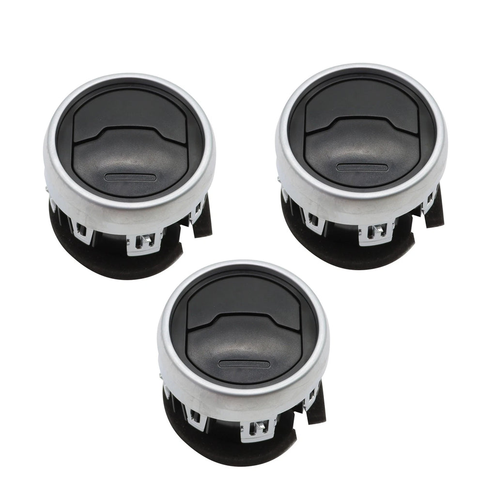 3X Center LH/RH Interior Louvre Air Vent for Ford Mustang (2015–2020)