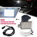 Underhood Courtesy Light with Wiring Harness for Ram Wrangler Grand Cherokee