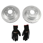 Set of 2 Rear Brake Rotors Kit for Chevrolet Tahoe/Suburban 1500 (2000–2006)