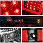Vertical Fence Front Bumper Grille Frame with LED Light Bar for Ford F150 (2015–2017)