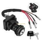 Ignition Key Switch for Polaris Trail Boss 250, Scrambler 250, Cyclone 250X (1985–1988)