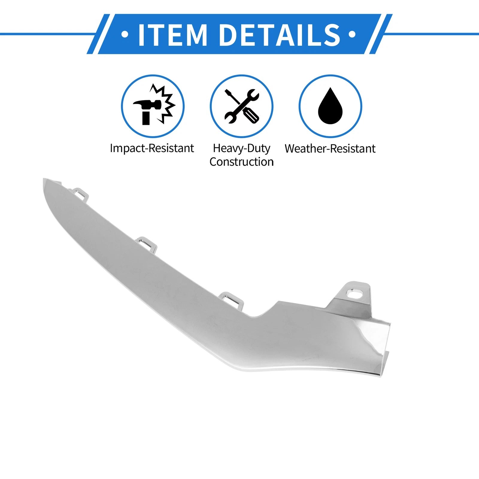 Bumper Grille Trim Garnish No.2128852874 for Mercedes-Benz E-Class (2014–2015)
