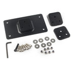 Laydown Tilt License Plate Frame Mount for Harley Big Twins Sportster Dyna