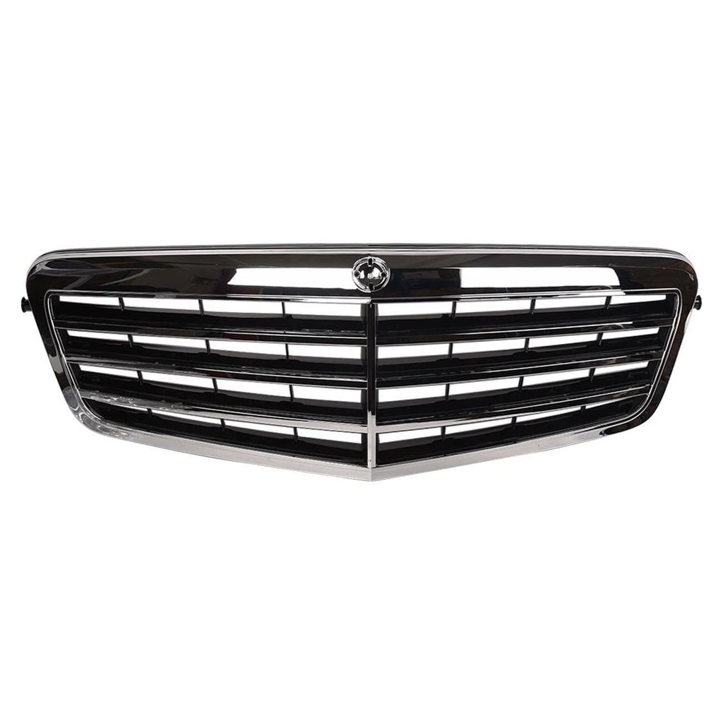 Chrome Front Bumper Grille for Mercedes W212 E-Class (2010–2013)