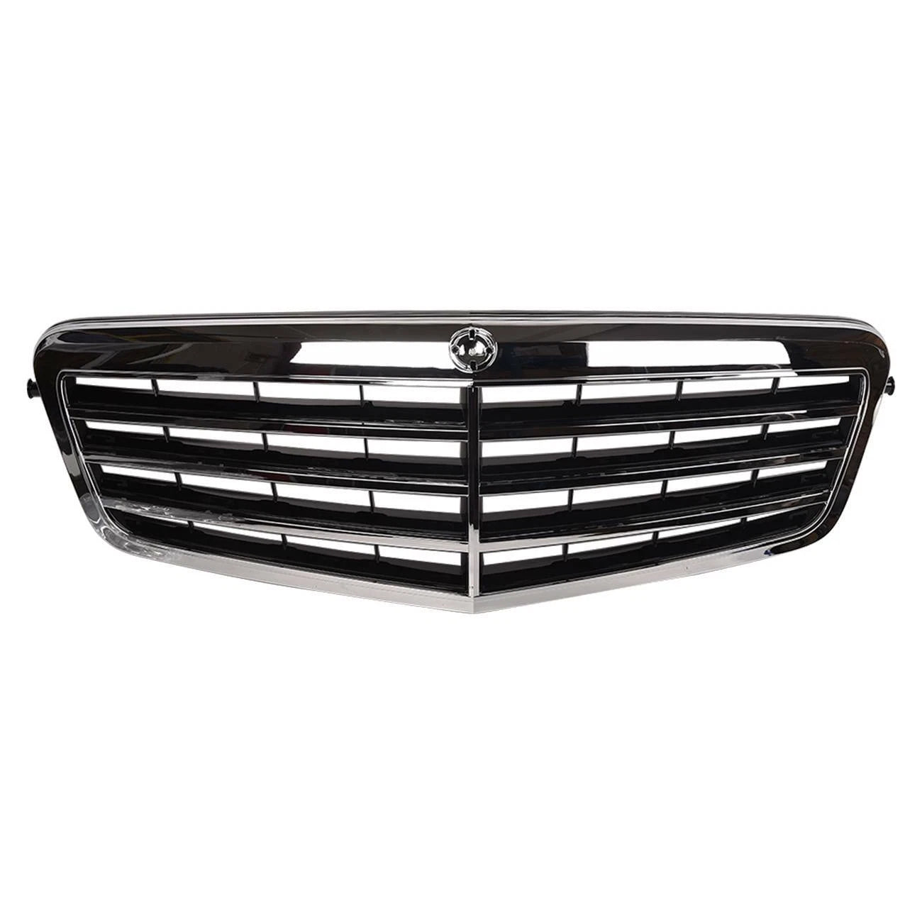 Chrome Front Bumper Grille for Mercedes W212 E-Class (2010–2013)
