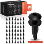 50Pcs Screw-Type Bumper Cover Door Panel Retainer Clips for Chevy 