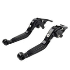CNC Black Extendable Brake Clutch Levers for BMW C600 SPORT C650GT (11-17)
