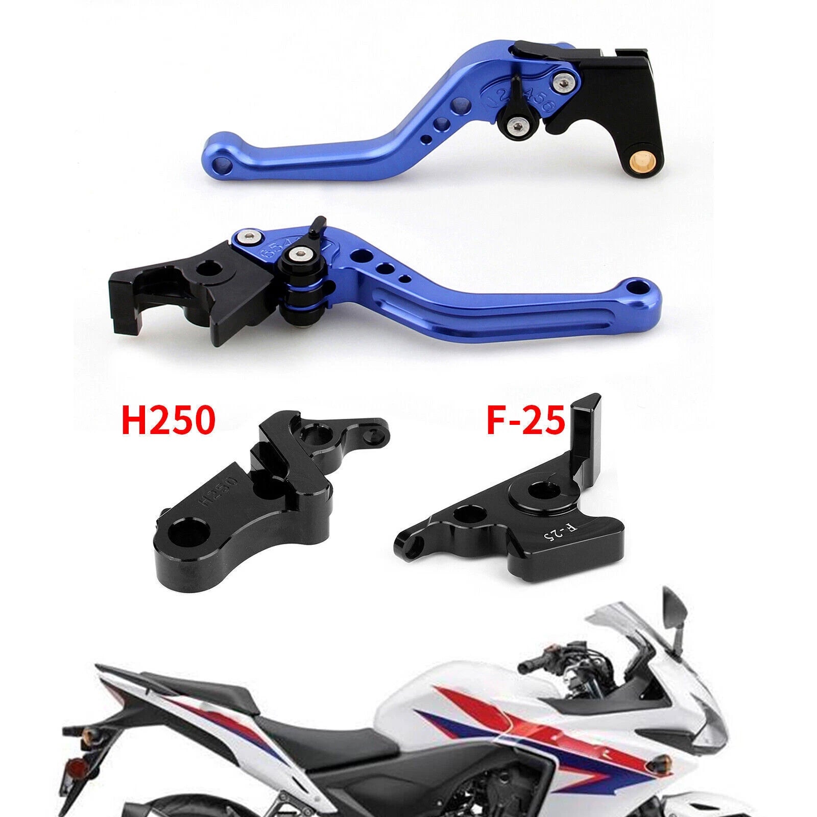 Clutch Brake Lever for Honda CB500F CBR500R CBR300RR (2013–2016) Blue T9