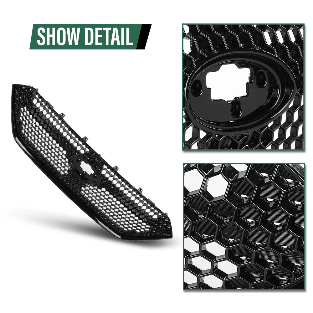 Front Bumper Grille for Subaru WRX STI (2022–2023) Black Assembly