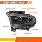 Stainless Steel Exhaust Muffler with Burnt Titanium Tip for Universal Fit (9.2" L)