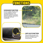 Dash Cover Mat for Dodge Ram 1500 2500 3500 (1998–2001) Sun Protection